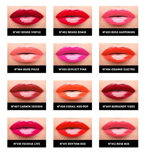 ysl lipstick vynyl|YSL lipstick color chart.